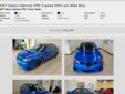 2007 Subaru Impreza WRX AWD Sedan 4 door 07 Black interior F4 2.5L engine Blue exterior Gasoline 5 Speed Manual transmission
42c0936acd1242f39018939ad23b482d