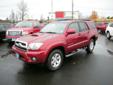Summit Auto Group Northwest
Call Now: (888) 219 - 5831
2007 Toyota 4Runner SR5
Â Â Â  
Vehicle Comments:
Internet Price
$20,950.00
Stock #
GT10254A
Vin
JTEBU14R678095330
Bodystyle
SUV
Doors
4 door
Transmission
Automatic
Engine
V-6 cyl
Odometer
85416