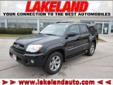 Lakeland
4000 N. Frontage Rd, Sheboygan, Wisconsin 53081 -- 877-512-7159
2007 Toyota 4Runner Limited Pre-Owned
877-512-7159
Price: $22,975
Check out our entire inventory
Click Here to View All Photos (30)
Check out our entire inventory
Description:
Â 