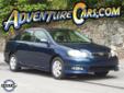 Â .
Â 
2007 Toyota Corolla
$10587
Call
Adventure Chevrolet Chrysler Jeep Mazda
1501 West Walnut Ave,
Dalton, GA 30720
You've found the Best Value on the web! If another dealer's price LOOKS lower, it is NOT. We add NO dealer FEES or DOC FEES. We GUARANTEE