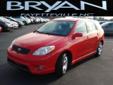Bryan Honda
2007 TOYOTA Matrix Pre-Owned
$10,000
CALL - 888-619-9585
(VEHICLE PRICE DOES NOT INCLUDE TAX, TITLE AND LICENSE)
Year
2007
Price
$10,000
Model
Matrix
Interior Color
BLACK
Transmission
Automatic
Make
TOYOTA
Body type
Sedan
VIN