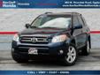 Price: $13550
Make: Toyota
Model: RAV4
Color: Blue
Year: 2007
Mileage: 128990
3.5L V6 DOHC, 4WD, and Taupe w/Cloth Blocks Seat Trim or Leather Camelot Seat Trim. Yes! Yes! Yes! Yeah baby! How much gas are you going to start saving once you are riding off