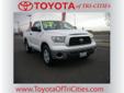 2007 Toyota Tundra 4.7L V8
Â 
Internet Price
$17,488.00
Stock #
G30588
Vin
5TFJT52117X002100
Bodystyle
Truck Regular Cab
Doors
2 door
Transmission
Auto
Engine
V-8 cyl
Odometer
67538
Call Now: (888) 219 - 5831
Â Â Â  
Vehicle Comments:
Sales price plus tax,