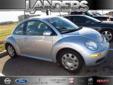 Â .
Â 
2007 Volkswagen New Beetle Coupe
$12990
Call (877) 338-4941 ext. 409
Contact me by phone today.
Vehicle Price: 12990
Mileage: 72278
Engine: Gas I5 2.5L/151
Body Style: Coupe
Transmission: Automatic
Exterior Color: Silver
Drivetrain: FWD
Interior