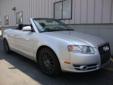 Barry Nissan Volvo Newport
401-847-1231
2008 Audi A4 2dr Cabriolet Auto 2.0T quattro Pre-Owned
Special Price
$22,494
Make
Audi
Model
A4
VIN
WAUDF48H78K014606
Stock No
P10218
Mileage
46325
Interior Color
BLACK
Transmission
Automatic
Engine
2.0 4 Cyl.
Trim