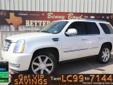.
2008 Cadillac Escalade
$34525
Call (806) 686-0597 ext. 131
Benny Boyd Lamesa Chevy Cadillac
(806) 686-0597 ext. 131
2713 Lubbock Highway,
Lamesa, Tx 79331
Includes a CARFAX buyback guarantee** This tried-and-trued 2008 Escalade, with its grippy AWD,