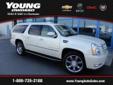 Young Chevrolet Cadillac
Easy Financing for Everybody! Apply Online Now! 
866-774-9448
2008 Cadillac Escalade ESV
Â Price: $ 44,000
Â 
Contact Used Car Sales at: 
866-774-9448 
OR
Call or click to contact us today for Terrific deal
Mileage:Â 49644