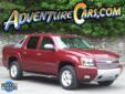 Â .
Â 
2008 Chevrolet Avalanche 1500
$27487
Call 877-596-4440
Adventure Chevrolet Chrysler Jeep Mazda
877-596-4440
1501 West Walnut Ave,
Dalton, GA 30720
4-Speed Automatic with Overdrive, 4WD, 1-Owner, AM/FM Stereo w/MP3 CD/DVD/Navigation/XM Satellite, Rear
