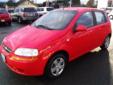 Â .
Â 
2008 Chevrolet Aveo
$8348
Call
Five Star GM Toyota (Five Star Motors, Inc.)
212 S. Boone Street,
Aberdeen, WA 98520
ECONOMY!! SAVINGS!! LOW COST OF OWNERSHIP!!!!! Clean CarFax..Aveo was designed to offer sensible, day-to-day transportation. Its ride