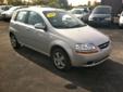 Price: $5990
Make: Chevrolet
Model: Aveo
Color: Silver
Year: 2008
Mileage: 59818
This Aveo's role in motoring life is sensible, day-to-day transportation including a ride that is aimed at comfort.
What is attractive about the front-wheel-drive Aveo is the