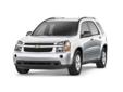 2008 Chevrolet Equinox LS - $5,495
2008 Chevrolet Equinox. Local trade in great condition. Call us today to schedule your test drive., 6 Speakers, Am/Fm Radio, Am/Fm Stereo W/Cd Player, Cd Player, Air Conditioning, Rear Window Defroster, Power Steering,