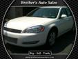 Price: $10800
Make: Chevrolet
Model: Impala
Color: White
Year: 2008
Mileage: 93273
Located at our 245 Washington Ave., Huntington location. Has 3 charging units and a rear spoiler. Please visit our website at www.brothersautosalesinc.com to view more