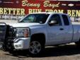 Â .
Â 
2008 Chevrolet Silverado 1500
$21500
Call (855) 613-1115 ext. 97
Benny Boyd Lubbock Used
(855) 613-1115 ext. 97
5721-Frankford Ave,
Lubbock, Tx 79424
This Silverado 1500 has a clean vehicle history report. Non-Smoker. Easy to use Steering Wheel