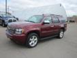 Price: $26900
Make: Chevrolet
Model: Tahoe
Color: Deep Ruby Metallic
Year: 2008
Mileage: 79139
NEW TIRES---CHROME RUNNING BOARDS----20 WHEELS---7 PASSENGER----2ND ROW SEAT POWER RELEASE---MP3 COMPATIBLE 6-DISC CD CHANGER----BOSE PREMIUM SPEAKER
