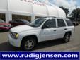 Rudig-Jensen Automotive
1000 Progress Road, Â  New Lisbon, WI, US -53950Â  -- 877-532-6048
2008 Chevrolet TrailBlazer LS
Low mileage
Price: $ 19,990
Call for any financing questions. 
877-532-6048
About Us:
Â 
Welcome To Rudig JensenWe are located in New