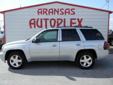 Aransas Autoplex
Have a question about this vehicle?
Call Steve Grigg on 361-723-1801
Click Here to View All Photos (18)
2008 Chevrolet TrailBlazer LT w/1LT
Price: $16,999
Condition: Used
Make: Chevrolet
Engine: 6-Cyl 4.2 Liter
Interior Color: Gray
Model: