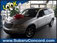 Subaru Concord
853 Concord Parkway S, Concord, North Carolina 28027 -- 866-985-4555
2008 Chrysler Pacifica Touring 4x4 SUV Pre-Owned
866-985-4555
Price: $11,995
Free Car Fax Report on our website! Convenient Location!
Click Here to View All Photos (57)