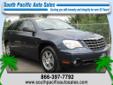 2008 Chrysler Pacifica Touring AWD
This is an awesome crossover. Just a useful as an SUV (Third Row Seating), great looks and as easy to drive as a car. Plus it has a V6, All Wheel Drive, Tinted Windows, CD, AC and more. This Pacifica comes packing the