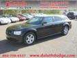 Duluth Dodge
4755 miller Trunk Hwy, Â  duluth, MN, US -55811Â  -- 877-349-4153
2008 Dodge Magnum
Price: $ 17,999
Call for financing infomation. 
877-349-4153
About Us:
Â 
At Duluth Dodge we will only hire customer friendly, helpful people you'll feel