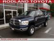 .
2008 Dodge Ram 2500 4WD
$24513
Call (425) 341-1789
Rodland Toyota
(425) 341-1789
7125 Evergreen Way,
Financing Options!, WA 98203
The Dodge Ram offers BIG POWER and even BIGGER CAPABILITIES! LOCALLY OWNED AND TRADED IN! LOADED WITH LOTS OF OPTIONS