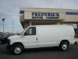 Â .
Â 
2008 Ford Econoline Cargo Van
$14993
Call (301) 710-5035 ext. 35
The Frederick Motor Company
(301) 710-5035 ext. 35
1 Waverley Drive,
Frederick, MD 21702
Check out this hard to find cargo van with super low miles! It comes complete with power windows
