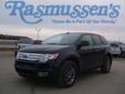 Â .
Â 
2008 Ford Edge
$20895
Call 800-732-1310
Rasmussen Ford
800-732-1310
1620 North Lake Avenue,
Storm Lake, IA 50588
In the market for a midsized crossover sport utility? Look no further than this stylish '08 Ford Edge that offers you better fuel economy