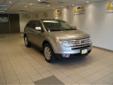 .
2008 Ford Edge
$19535
Call
Lynch Ford IA
410 Hwy 30 West,
Mount Vernon, IA 52314
This vehicle is a Limited equipped with a 3.5, V6, automatic transmission, FWD. It is a one owner, local trade, vehicle sold here, non-smoker with the following options;