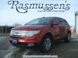 .
2008 Ford Edge
$16500
Call 800-732-1310
Rasmussen Ford
800-732-1310
1620 North Lake Avenue,
Storm Lake, IA 50588
This 2008 Ford Edge Limited is offered to you for sale by Rasmussen Ford. The Edge Limited will provide you with everything you have always