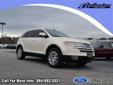 Ballentine Ford Lincoln Mercury
1305 Bypass 72 NE, Greenwood, South Carolina 29649 -- 888-411-3617
2008 Ford Edge Limited Pre-Owned
888-411-3617
Price: $18,995
All Vehicles Pass a 168 Point Inspection!
Click Here to View All Photos (9)
Receive a Free