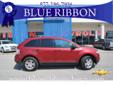 Blue Ribbon Chevrolet
3501 N Wood Dr., Okmulgee, Oklahoma 74447 -- 918-758-8128
2008 FORD EDGE SE PRE-OWNED
918-758-8128
Price: $13,877
Easy Financing for Everybody!
Click Here to View All Photos (12)
Special Financing Available!
Description:
Â 
We would