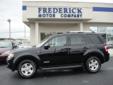 Â .
Â 
2008 Ford Escape
$13494
Call (877) 892-0141 ext. 49
The Frederick Motor Company
(877) 892-0141 ext. 49
1 Waverley Drive,
Frederick, MD 21702
Hybrid at a gas engine price!! *Contact anyone of our Pre-Owned Sales Specialist for details and to schedule