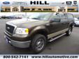 Hill Automotive, Inc.
3013 City Hwy CX, Â  Portage, WI, US -53901Â  -- 877-316-5374
2008 Ford F-150 XLT
Price: $ 23,995
Please call our sales staff if you have any question on financing. 
877-316-5374
About Us:
Â 
Hill Automotive provides the residents of