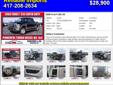 Visit our web site at www.reliable-preowned.com. Visit our website at www.reliable-preowned.com or call [Phone] Call our dealership today at 417-208-2634 and find out why we sell so many cars.