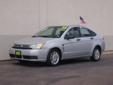 Price: $10884
Make: Ford
Model: Focus
Color: Silver
Year: 2008
Mileage: 75917
Gene Messer of Amarillo presents this CARFAX 1 Owner 2008 FORD FOCUS 4DR SDN SE with just 75917 miles. Represented in SILVER and complimented nicely by its MEDIUM STONE