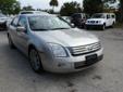2008 Ford Fusion 4dr Sdn I4 SE FWD
Exterior Silver. InteriorBlack.
97,480 Miles.
4 doors
Front Wheel Drive
Sedan
Contact Ideal Used Cars, Inc 239-337-0039
2733 Fowler St, Fort Myers, FL, 33901
Vehicle Description
Check out this Gorgeous 2008 Ford Fusion!