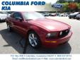 .
2008 Ford Mustang
$20800
Call (860) 724-4073
Columbia Ford Kia
(860) 724-4073
234 Route 6,
Columbia, CT 06237
Includes a CARFAX buyback guarantee! New In Stock* Move quickly!! This Vehicle is for Ford enthusiasts the world over waiting for a appealing