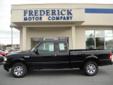 Â .
Â 
2008 Ford Ranger
$15991
Call (877) 892-0141 ext. 186
The Frederick Motor Company
(877) 892-0141 ext. 186
1 Waverley Drive,
Frederick, MD 21702
Don't drag your feet. With low miles and a low price this truck won't last long. It is a very clean local