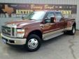 Â .
Â 
2008 Ford Super Duty F-350 DRW
$36888
Call (855) 417-2309 ext. 499
Benny Boyd CDJ
(855) 417-2309 ext. 499
You Will Save Thousands....,
Lampasas, TX 76550
This Super Duty F-350 has a Clean Vehicle History Report in Great Condition. Low Miles! Just
