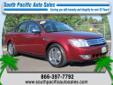 Financing Available OAC2008 Ford Taurus Limited
This is one extremely nice Taurus. This Limited is loaded up with heated leather seats, Wood Trim, CD, Comfort Control and a lot more! V6 powered with great gas mileage. This is a sedan you have to see!