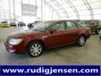 Rudig-Jensen Automotive
1000 Progress Road, New Lisbon, Wisconsin 53950 -- 877-532-6048
2008 Ford Taurus SEL Pre-Owned
877-532-6048
Price: $13,690
Call for any financing questions.
Click Here to View All Photos (6)
Call for any financing questions.