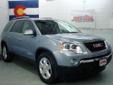 Mike Shaw Buick GMC
1313 Motor City Dr., Colorado Springs, Colorado 80906 -- 866-813-9117
2008 GMC Acadia Pre-Owned
866-813-9117
Price: $26,991
2 Years Free Oil!
Click Here to View All Photos (34)
2 Years Free Oil!
Description:
Â 
AWD, heads up display,