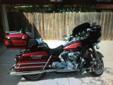 2008 Harley Davidson FLHTCU Ultra Classic Electra Glide
2008 Harley-Davidson Ultra Classic Electra Glide, low mileage at 19 K. A six gallon tank helps get more miles between gas stops.
The Touring ride is smoother than ever for 2008, thanks to a new rear