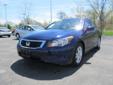 Price: $13499
Make: Honda
Model: Accord
Color: Blue
Year: 2008
Mileage: 63565
ALLOY WHEELS! , CLEAN CARFAX! , And SERVICE RECORDS! . Perfect car for today's economy! Talk about MPG! Only 20 minutes from Toledo and 15 minutes from the Wayne County border!