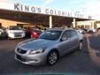 .
2008 Honda Accord Sdn EX-L w/Moonroof
$12800
Call (912) 228-3108 ext. 25
Kings Colonial Ford
(912) 228-3108 ext. 25
3265 Community Rd.,
Brunswick, GA 31523
Bold and beautiful, this 2008 Honda Accord Sdn is a meticulous collaboration between pleasantness