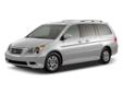 2008 Honda Odyssey EX-L - $12,887
Leather Seats. Odyssey EX-L, 4D Passenger Van, 3.5L V6 SOHC i-VTEC 24V, 5-Speed Automatic with Overdrive, FWD, Dark Cherry Pearl, and Ivory w/Leather Seat Trim. Here at Valley Honda VW, we try to make the purchase process