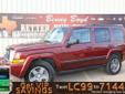 .
2008 Jeep Commander
$16988
Call (806) 686-0597 ext. 70
Benny Boyd Lamesa Chevy Cadillac
(806) 686-0597 ext. 70
2713 Lubbock Highway,
Lamesa, Tx 79331
Right car! Right price! Priced below NADA Retail!!! Bargain Price!!! Biggest Discounts Anywhere! This