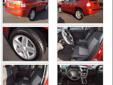 2008 Jeep Compass
Automatic transmission.
It has Gray interior.
It has Orange exterior color.
Has 2.0L I4 DOHC 16V engine.
Cloth Seats
Compact Disc Player
Tilt Steering Wheel
Trip Odometer
Anti-lock Brakes
5 Passenger Seating
Console
Call us to find more