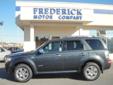 Â .
Â 
2008 Mercury Mariner
$18491
Call (877) 892-0141 ext. 115
The Frederick Motor Company
(877) 892-0141 ext. 115
1 Waverley Drive,
Frederick, MD 21702
This Mariner Premier is CLEAN, CLEAN, CLEAN!! Priced for a fast sale! **Contact anyone of our Pre-Owned