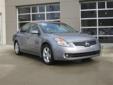 Price: $13997
Make: Nissan
Model: Altima
Color: Precision Grey Metallic
Year: 2008
Mileage: 65571
Check out this Precision Grey Metallic 2008 Nissan Altima 3.5 SE with 65,571 miles. It is being listed in Barboursville, WV on EasyAutoSales.com.
Source: