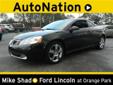 Mike Shad Ford Lincoln
2008 PONTIAC G6 2dr Conv GT
Year
2008
Interior
GRAY
Make
PONTIAC
Mileage
77129 
Model
G6 2dr Conv GT
Engine
3.9L V6
Color
BLACK
VIN
1G2ZH361284286668
Stock
84286668
Warranty
Unspecified
!!!!!!!Please select one of the following